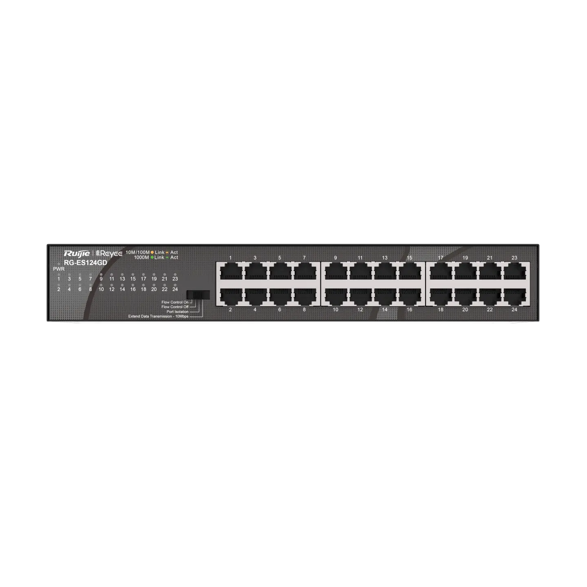 Ruijie 24-Port 10/100/1000Mbps Unmanaged Switch Rg-Es124Gd Ruijie
