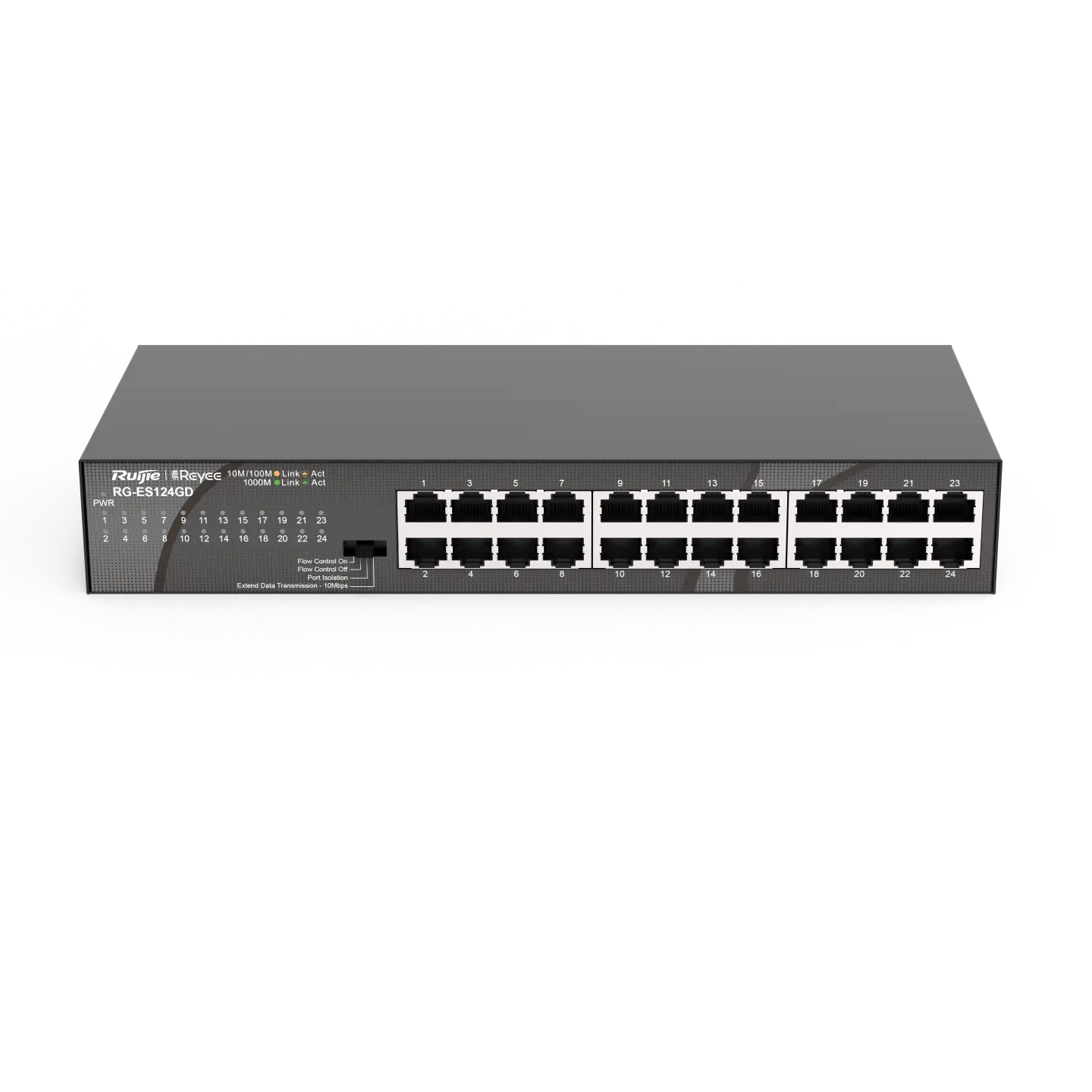 Ruijie 24-Port 10/100/1000Mbps Unmanaged Switch Rg-Es124Gd Ruijie