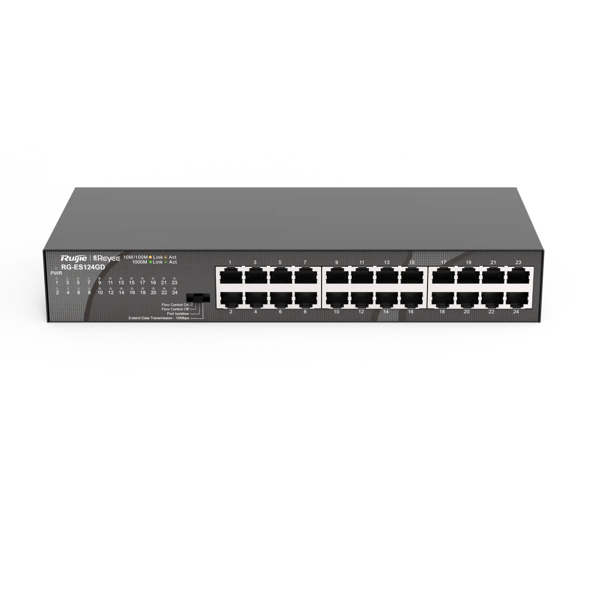Ruijie 24-Port 10/100/1000Mbps Unmanaged Switch Rg-Es124Gd Ruijie