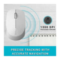 Rapoo M100 Silent Multi-mode Wireless Mouse - Light Grey ColorWaves