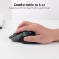 Rapoo MT760L Multi Mode Wireless Mouse - 2.4 GHz / 4000 DPI / Bluetooth - Light Black ColorWaves