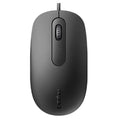 Rapoo N200 Wired Optical Mouse Black ColorWaves