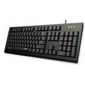 Rapoo NK1900 Wired Keyboard AR - Black ColorWaves