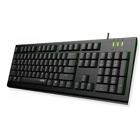 Rapoo NK1900 Wired Keyboard AR - Black ColorWaves