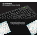 Rapoo NK1900 Wired Keyboard AR - Black ColorWaves