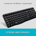 Rapoo X1800S Wireless Multimedia Keyboard & Optical Mouse AR - Black ColorWaves