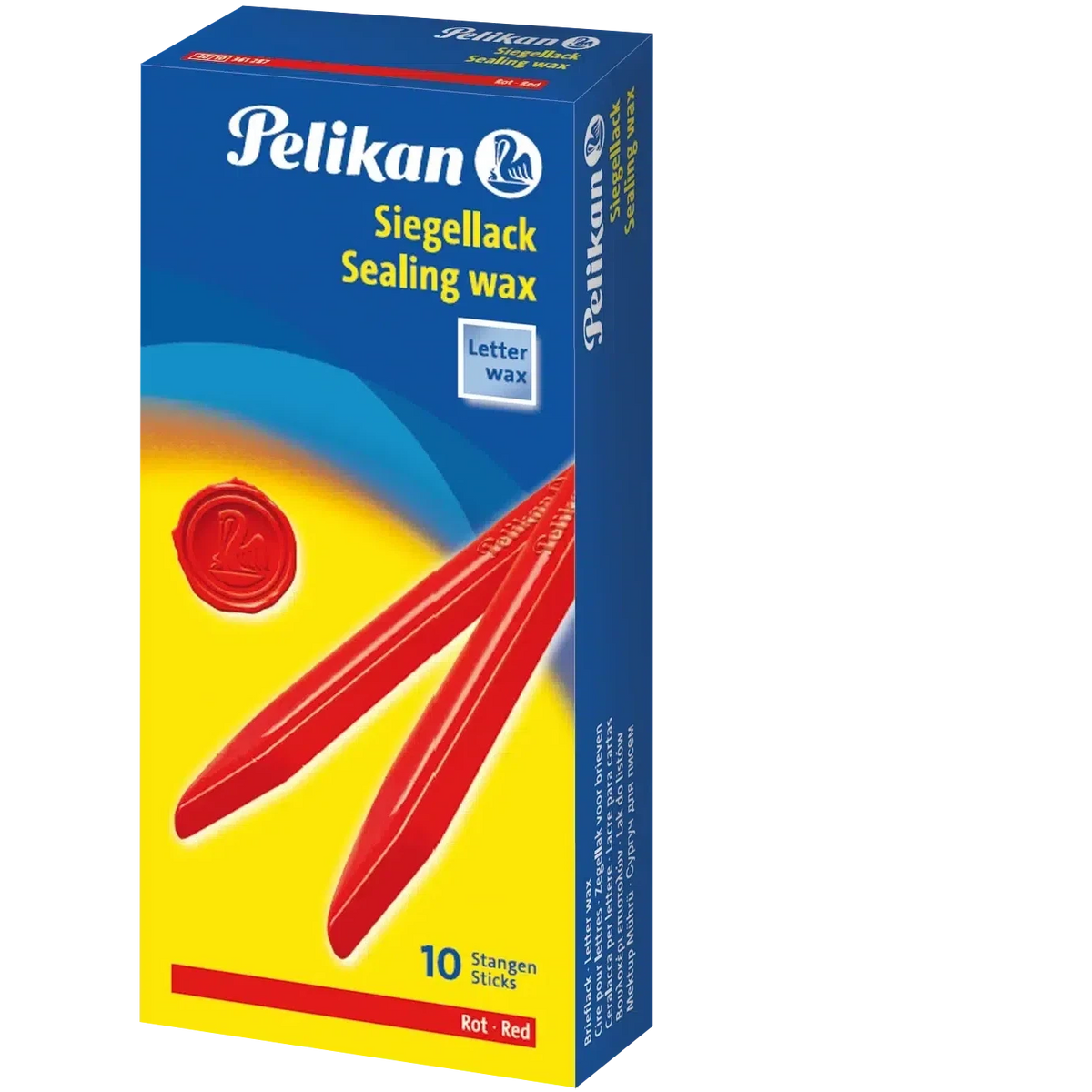 Red Sealing Wax Stick Packet ColorWaves
