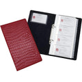 Rexel Croc Business Card Holder A5 2103670 ColorWaves