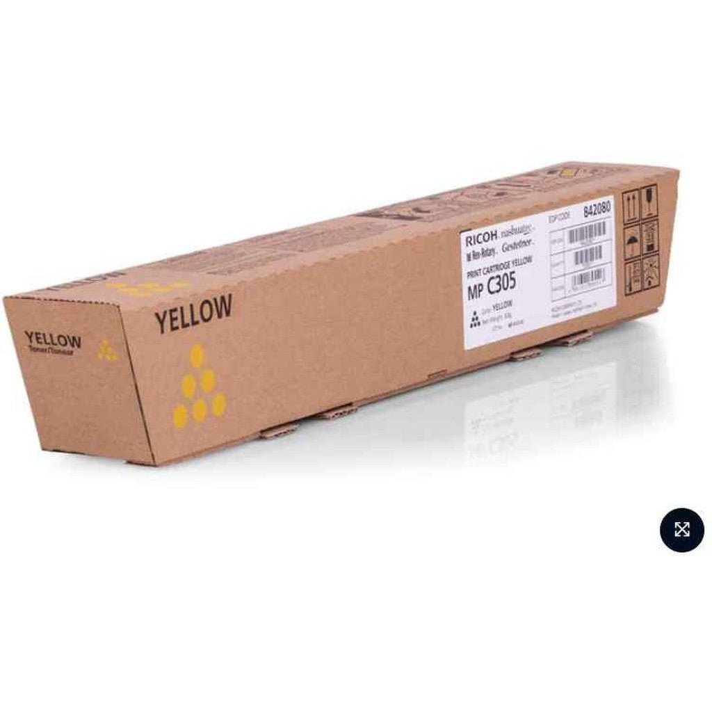 Ricoh Aficio Mpc 305 Yellow Toner Cartridge Ricoh