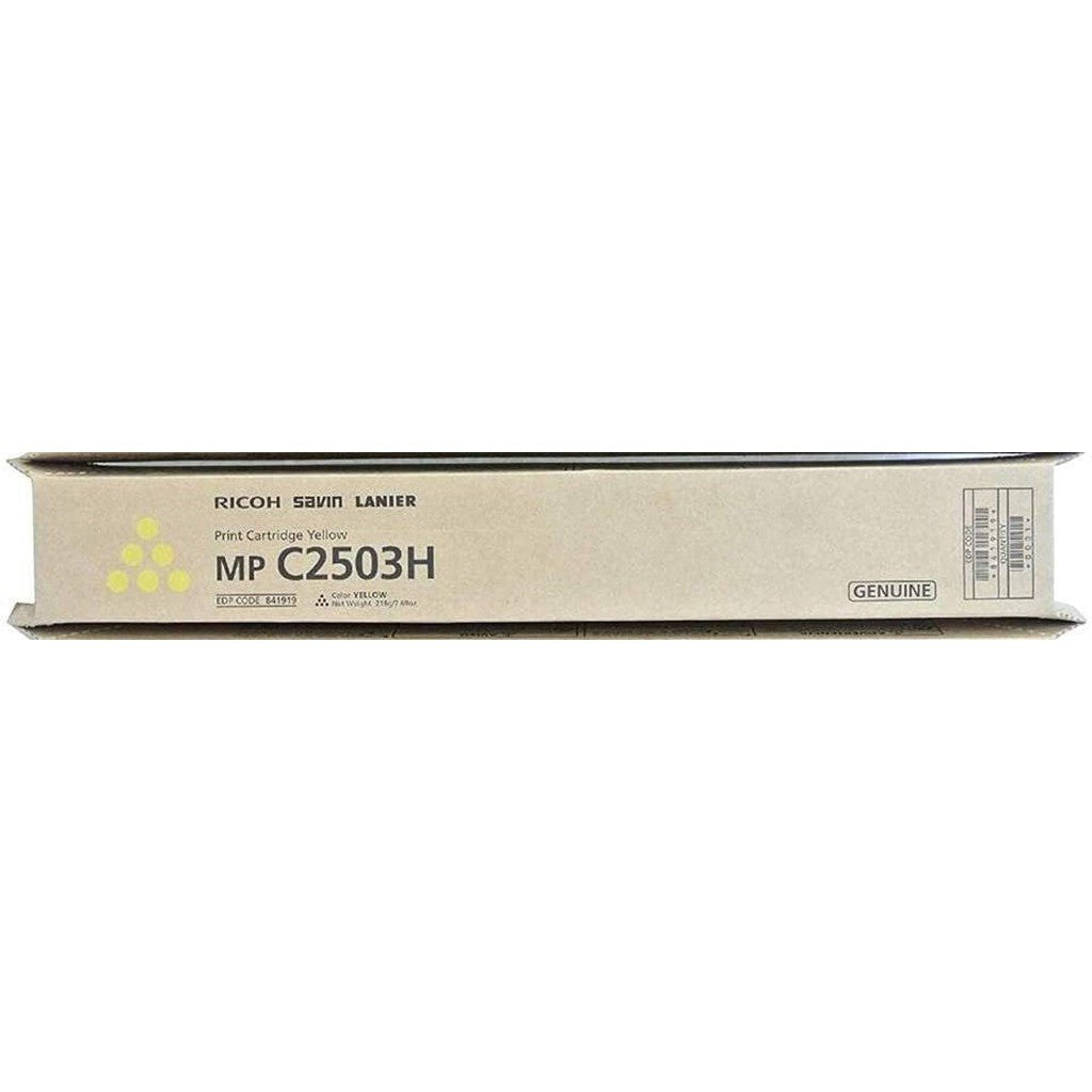 Ricoh Mp C 2503H High Yield Toner Cartridge Yellow Ricoh