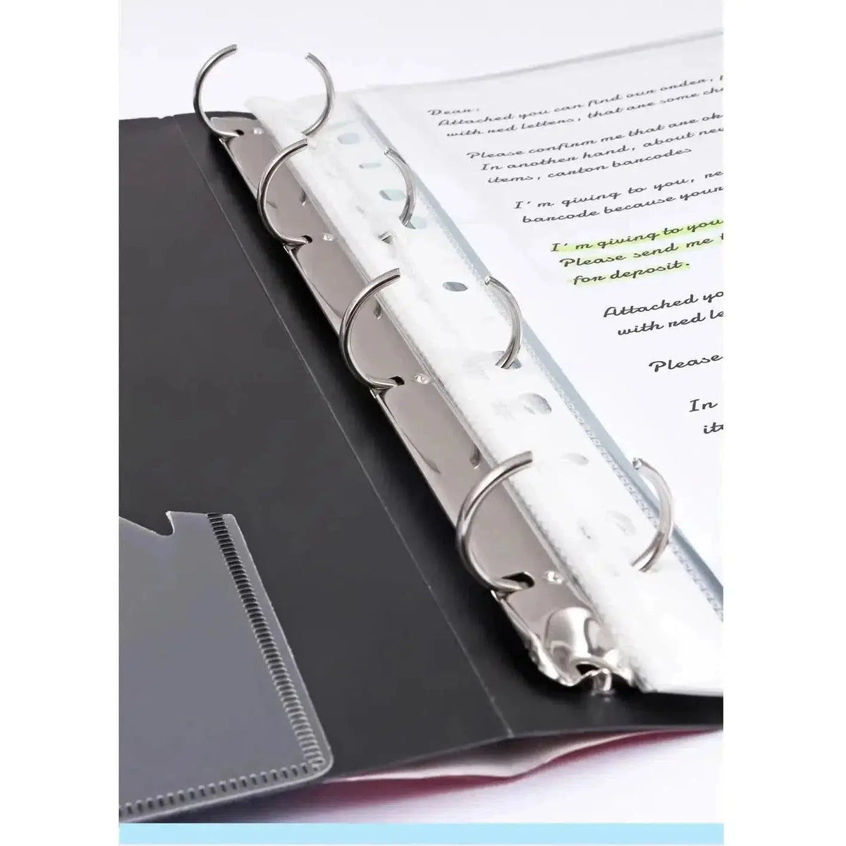 Ring Binder Hole File(W412-4) ColorWaves
