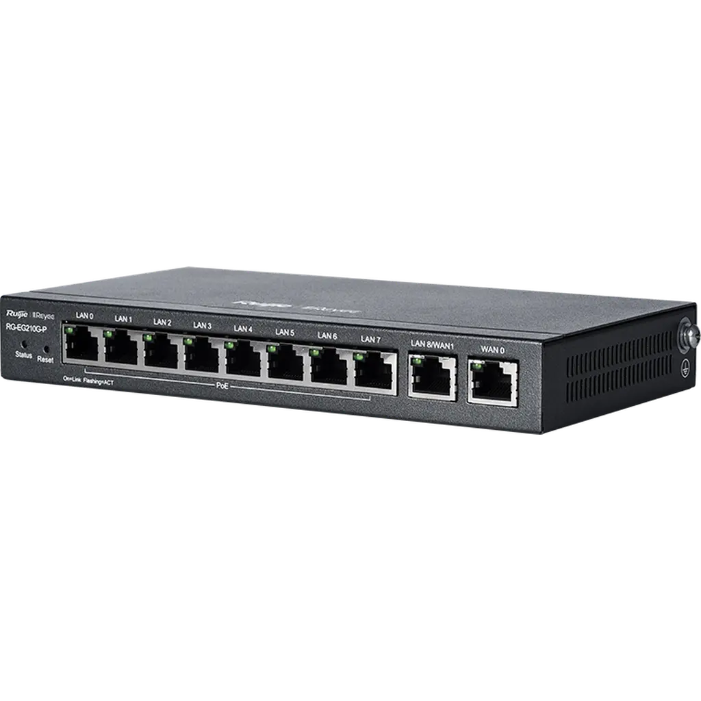 Ruijie Cloud Managed Poe Router Rg-Eg210G-P Ruijie