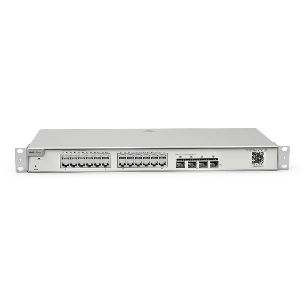 Ruijie L2 10G Uplink Cloud Managed Switches Rg-Nbs3200-24Gt4Xs-P Ruijie