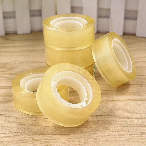 Transparent Scotch Tape 3/4″ 18 Y - 8 Pcs ColorWaves