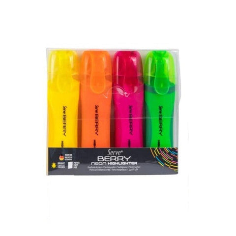 SERVE BERRY HIGHLIGHTER 4 PCS ColorWaves