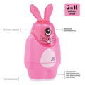 SERVE E-BOT ERASER & SHARPENER COMBO BUNNY ColorWaves