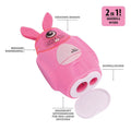 SERVE E-BOT ERASER & SHARPENER COMBO BUNNY ColorWaves