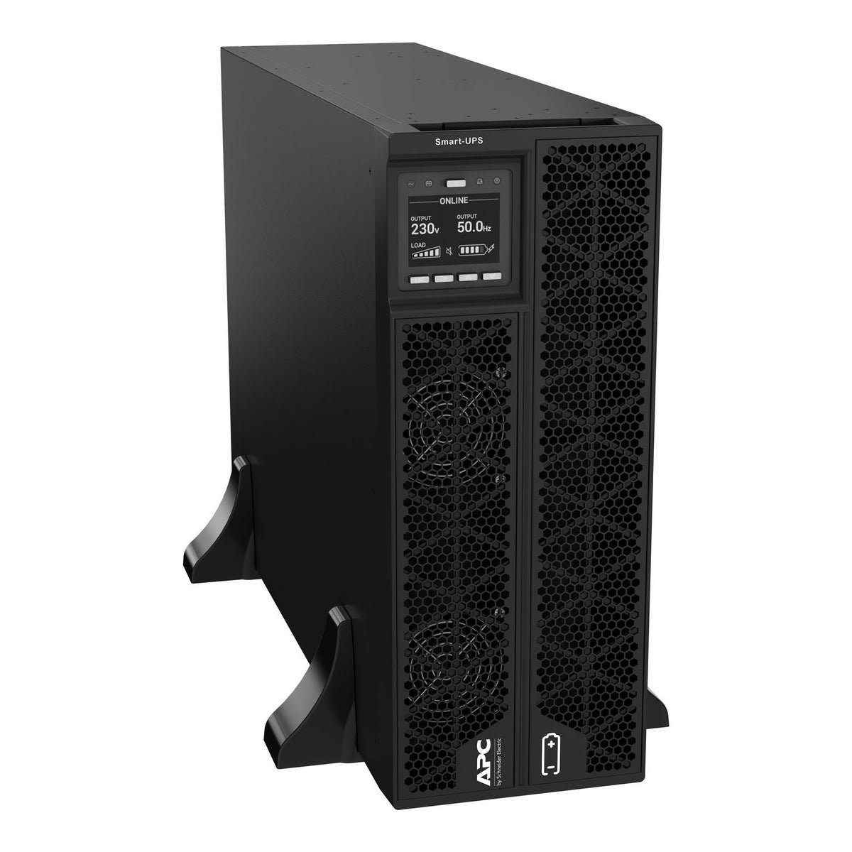APC Smart-UPS RT 6000VA, 230V, LCD, without kit, 2x IEC 60320 C13 & 1x IEC 60320 C19 outlets (SRTG6KXLI) ColorWaves