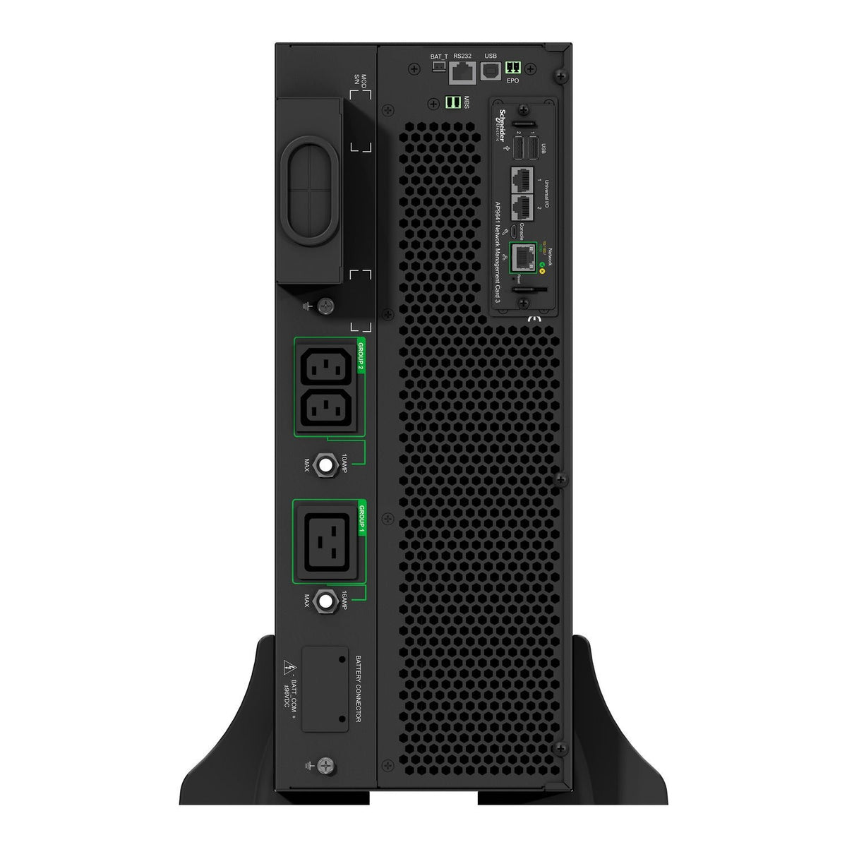 APC Smart-UPS RT 6000VA, 230V, LCD, without kit, 2x IEC 60320 C13 & 1x IEC 60320 C19 outlets (SRTG6KXLI) ColorWaves