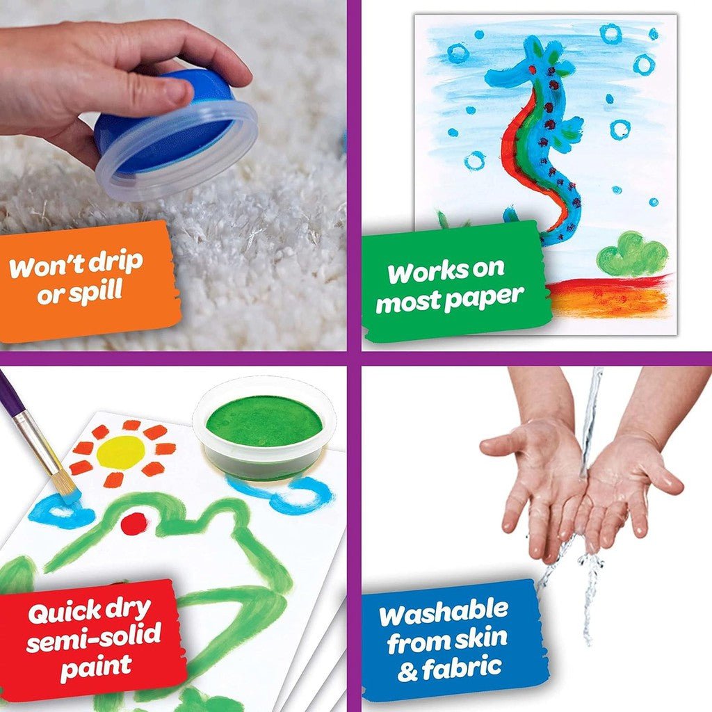 SPILL PROOF WASHABLE PAINT KIT ColorWaves