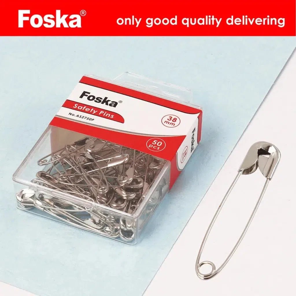 Safety Pins Big 50pcs/Box ColorWaves