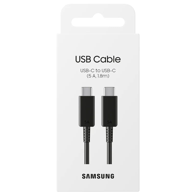 Samsung USB-C to USB-C Cable - 1.8 M / 5A / Black Samsung