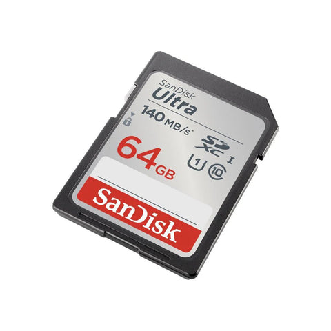 SanDisk 64GB Ultra SDXC UHS-I / Class 10 Memory Card, Speed Up to 140MB/s Sandisk