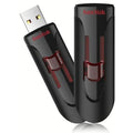 SanDisk Cruzer Glide 3.0 USB Flash Drive, CZ600 64GB, USB3.0, Black with red Slider Sandisk