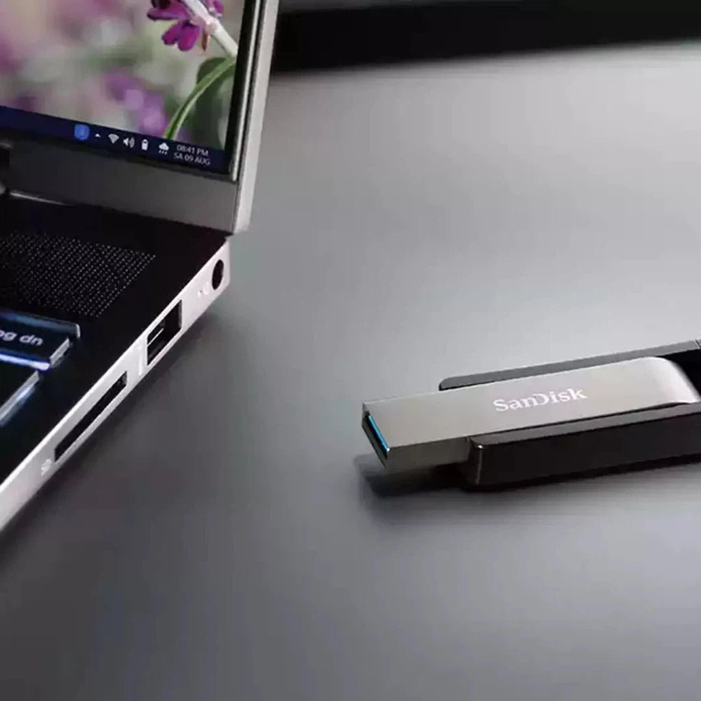 SanDisk Extreme Go Flash Drive - 64GB / Up to 100 MB/s / USB 3.2 / Black Sandisk