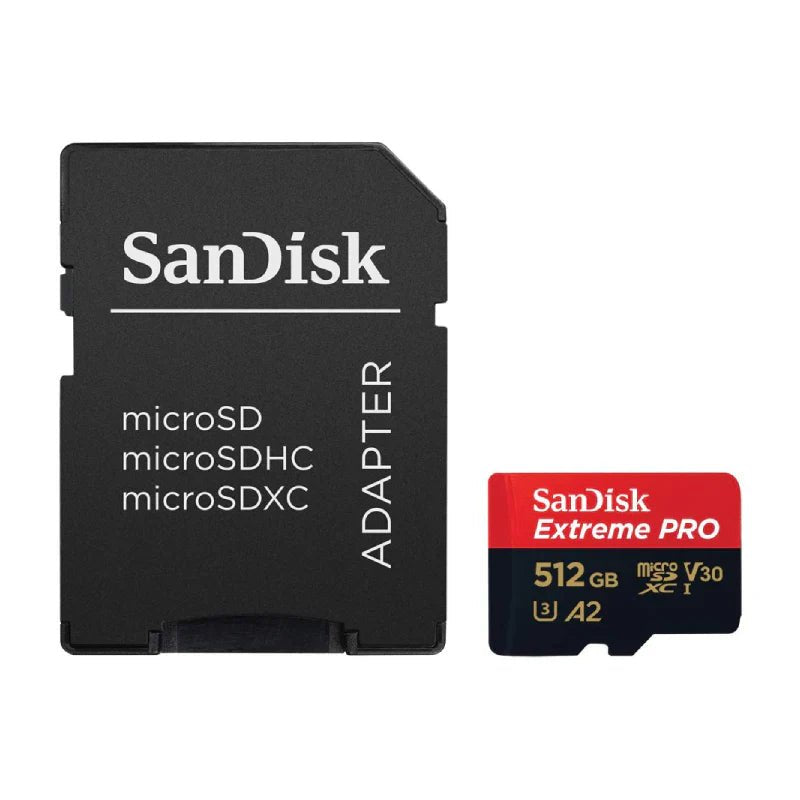 SanDisk Extreme PRO microSDXC UHS-I CARD - 512GB / Up to 200MB/s Sandisk