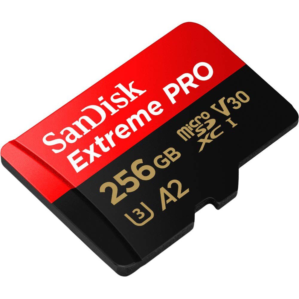 SanDisk Extreme PRO microSDXC UHS-I Card – 256GB/200MB/s Sandisk