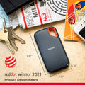 SanDisk Extreme Portable 2TB, 1050MB/s IP65 Water/dust Resistance, External SSD Black (SDSSDE61-2T00-G25) Sandisk