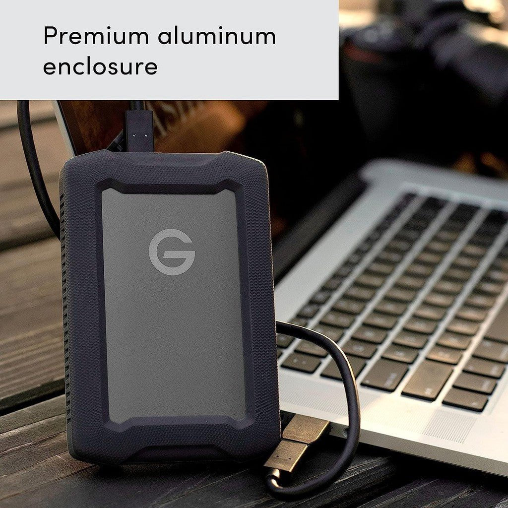 SanDisk Professional 2TB G-DRIVE ArmorATD - Rugged, Durable Portable External Hard Drive HDD, USB-C, USB 3.2 Gen 1 Sandisk