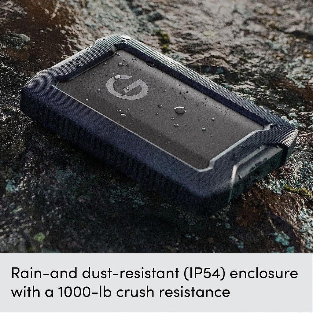 SanDisk Professional 2TB G-DRIVE ArmorATD - Rugged, Durable Portable External Hard Drive HDD, USB-C, USB 3.2 Gen 1 Sandisk