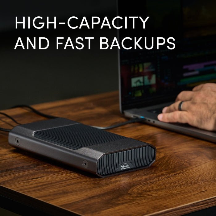 SanDisk Professional G-Drive 24TB Enterprise-Class Desktop Hard Drive, up to 280MB/s USB-C (10Gbps), USB 3.2 Gen 2 Sandisk
