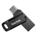 SanDisk Ultra Dual Drive Go Flash Drive - 32GB / Up to 400 MB/s / USB 3.2 Gen 1 / Type-C / Black Sandisk