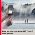 SanDisk Ultra Dual Drive Go Flash Drive - 64GB / Up to 300MB/s / USB 3.2 Gen 1 / Type-C / Black Sandisk