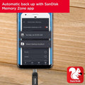 SanDisk Ultra Dual Drive Go Flash Drive - 64GB / Up to 300MB/s / USB 3.2 Gen 1 / Type-C / Black Sandisk