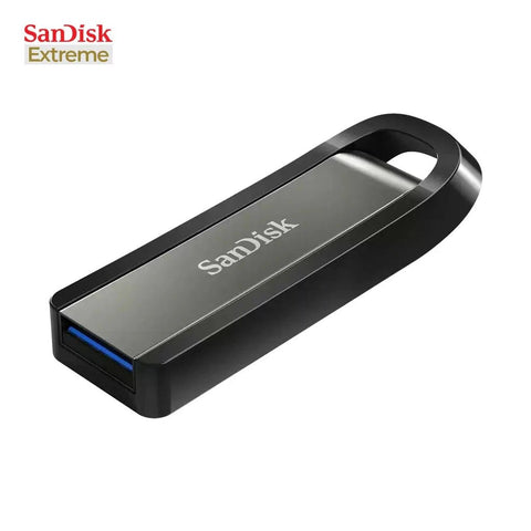 SanDisk Ultra Extreme Go Flash Drive – 128GB / USB 3.2 Gen 1 / Black and Silver Sandisk