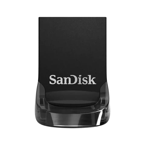 SanDisk Ultra Fit Flash Drive - 256GB / Up to 400 MB/s / USB 3.1 / Black Sandisk