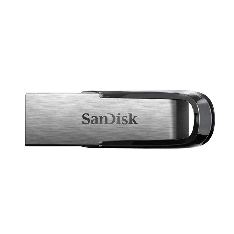 SanDisk Ultra Flair Flash Drive - 512GB / Up to 400 MB/s / USB 3.0 / Black and Silver Sandisk