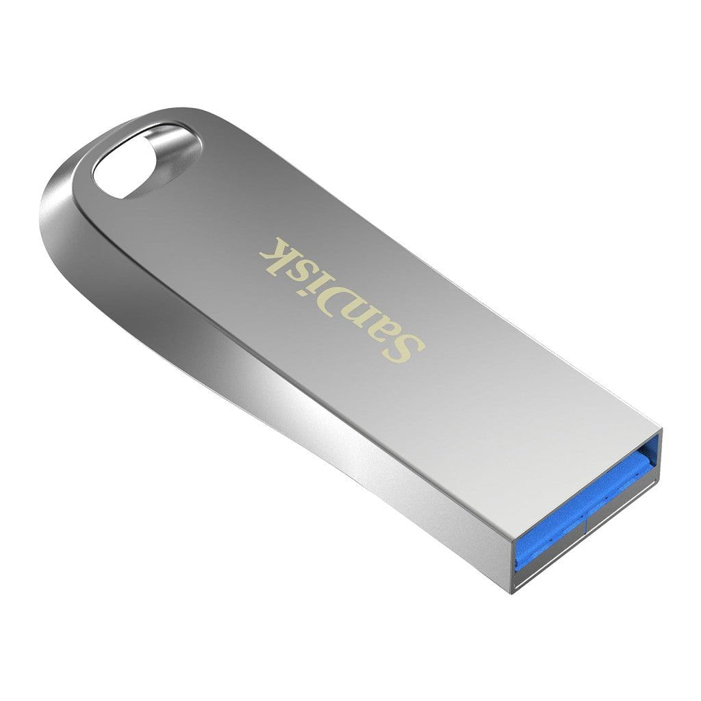 SanDisk Ultra Luxe Flash Drive - 128GB / Up to 400 MB/s / USB 3.2 Gen 1 / Silver-SDCZ74-128G-G46 Sandisk