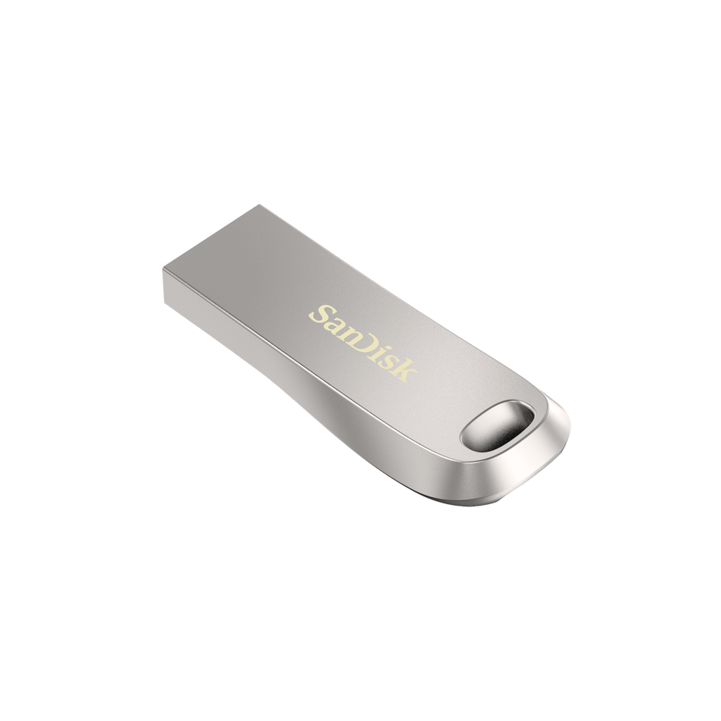 SanDisk Ultra Luxe Flash Drive - 256GB / Up to 400 MB/s / USB 3.2 Gen 1 / Silver Sandisk