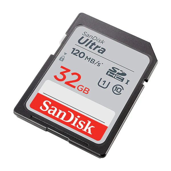 SanDisk Ultra SDHC UHS-I card and SDXC UHS-I card – 32GB/ 120MB/s Sandisk