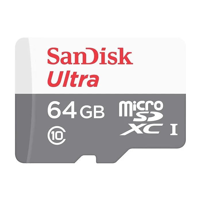 SanDisk Ultra microSDXC UHS-I Memory Card – 64GB/ 100MB/s Sandisk