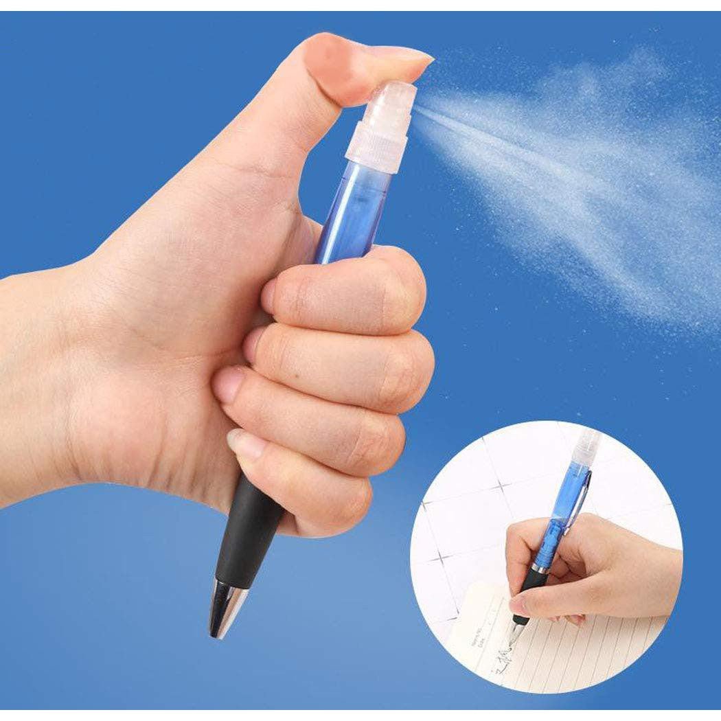 Sanitizer Sprayer Ball Pen Plastic ColorWaves