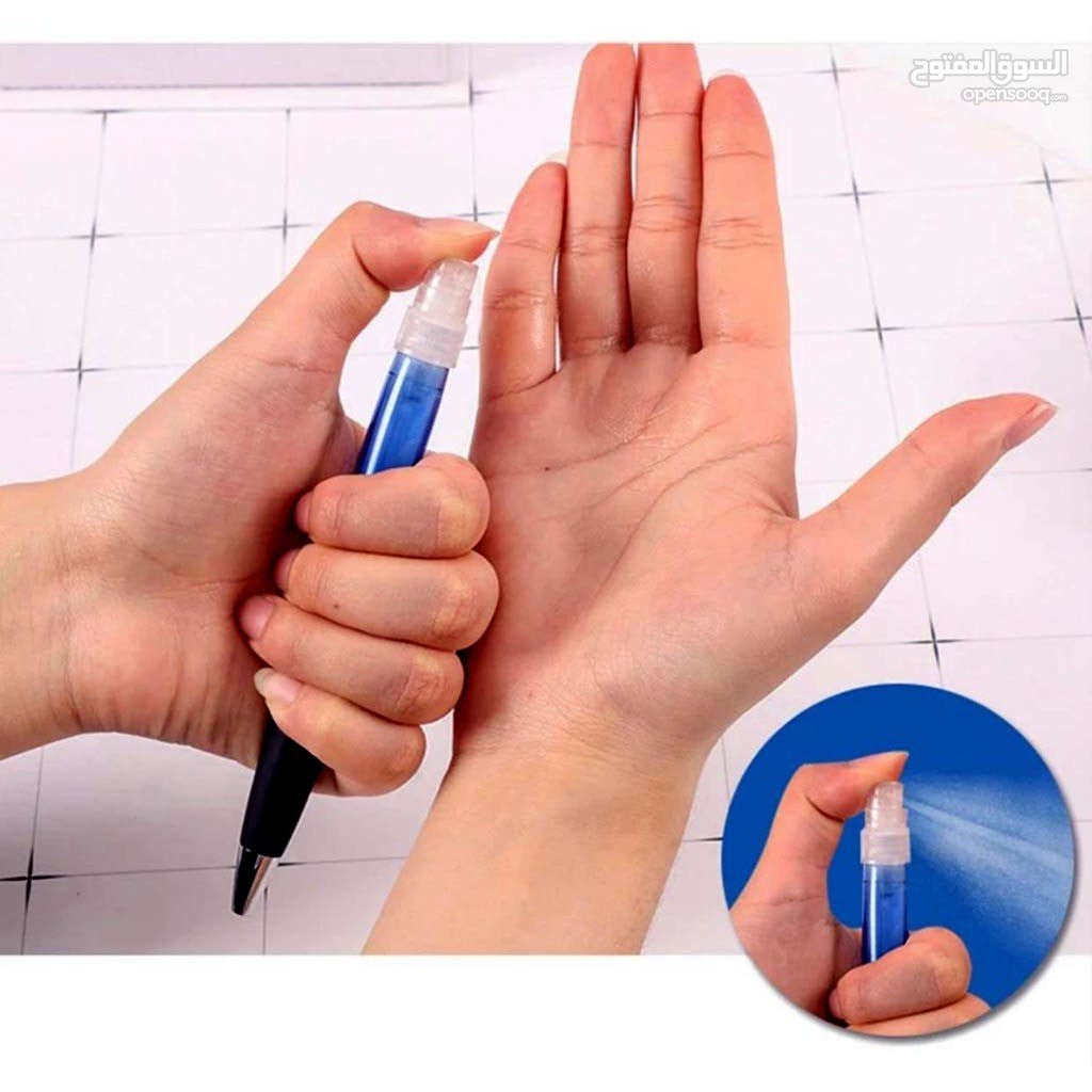 Sanitizer Sprayer Ball Pen Plastic ColorWaves