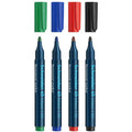Schneider Maxx 130 Permanent Marker - Bullet Tip - Black ColorWaves