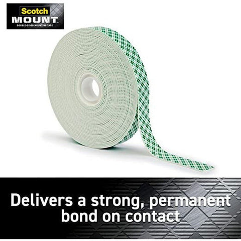 Scotch 110-Long/Dc Double Coated Indoor Mounting Tape ColorWaves