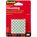 Scotch White Mounting Tape - 111-Esf, 1 In (2.54 Cm), 16 Per Pack ColorWaves